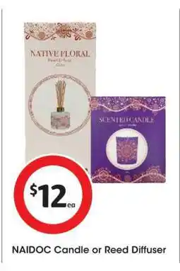 Coles NAIDOC Candle or Reed Diffuser offer