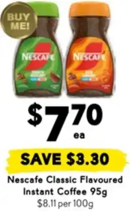 Drakes Nescafe Classic Flavoured Instant Coffee offer