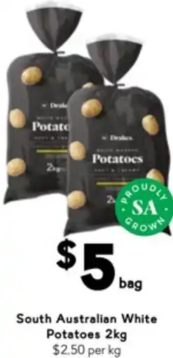 Drakes South Australian White Potatoes offer