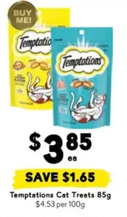 Drakes Temptations Cat Treats 85g offer