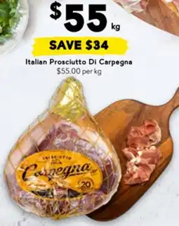 Drakes Italian Prosciutto Di Carpegna offer