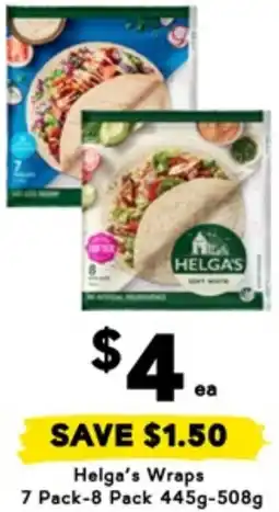 Drakes Helga's Wraps offer