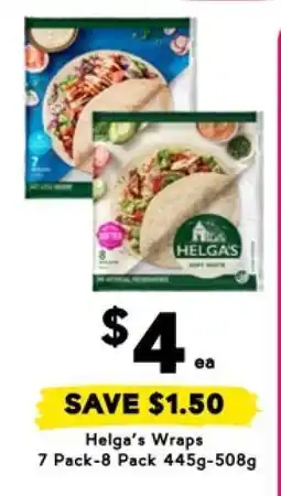 Drakes Helga's Wraps offer