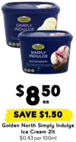 Drakes Golden North Simply Indulge Ice Cream offer