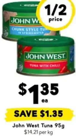 Drakes John West Tuna offer