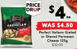 Drakes Perfect Italiano Grated or Shaved Parmesan Cheese offer