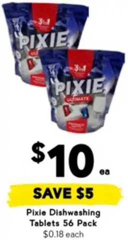 Drakes Pixie Dishwashing Tablets offer