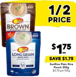 Drakes SunRice Plain Rice Pouch offer