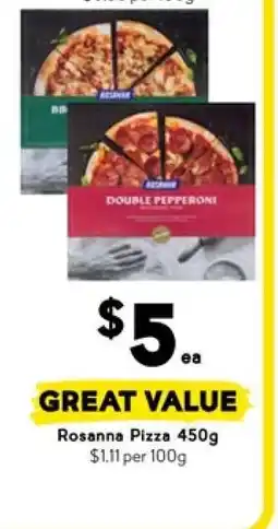 Drakes Rosanna Pizza 450g offer