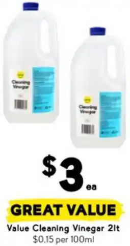 Drakes Value Cleaning Vinegar offer