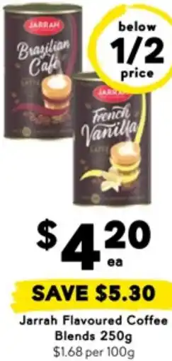 Drakes Jarrah Flavoured Coffee Blends offer