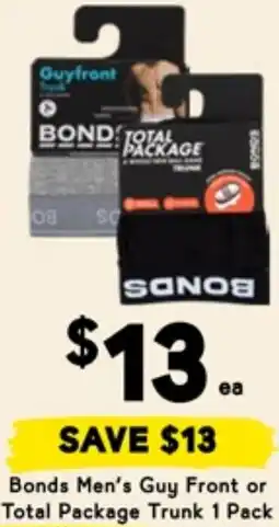 Drakes Bonds Men's Guy Front or Total Package Trunk offer
