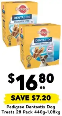 Drakes Pedigree Dentastix Dog Treats offer