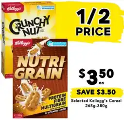 Drakes Selected Kellogg's Cereal offer