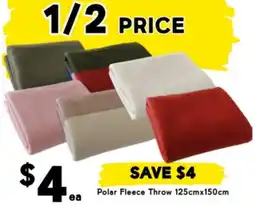Drakes Polar Fleece Throw offer