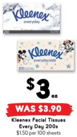 Drakes Kleenex Facial Tissues Every Day offer