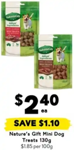 Drakes Nature's Gift Mini Dog Treats offer