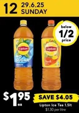 Drakes Lipton Ice Tea offer