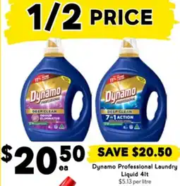Drakes Dynamo Professional Laundry Liquid offer