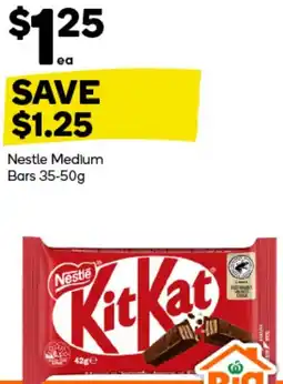 Woolworths Nestle Medium Bars offer