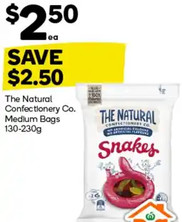 Woolworths The Natural Confectionery Co. Medium Bags offer