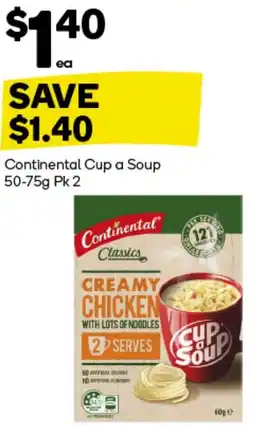 Woolworths Continental Cup a Soup offer