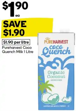 Woolworths Pureharvest Coco Quench Milk offer
