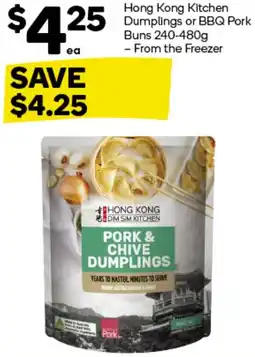 Woolworths Hong Kong Kitchen Dumplings or BBQ Pork Buns offer
