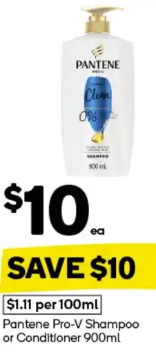 Woolworths Pantene Pro-V Shampoo or Conditioner offer