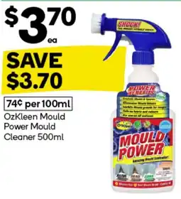 Woolworths OzKleen Mould Power Mould Cleaner offer
