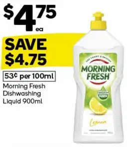 Woolworths Morning Fresh Dishwashing Liquid offer