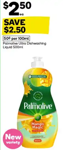 Woolworths Palmolive Ultra Dishwashing Liquid offer