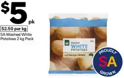 Woolworths SA Washed White Potatoes offer
