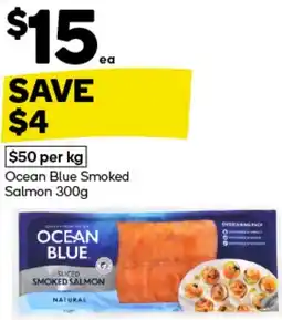 Woolworths Ocean Blue Smoked Salmon offer