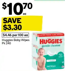 Woolworths Huggies baby wipes offer