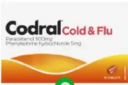 Woolworths Codral Cold & Flu Tablets offer