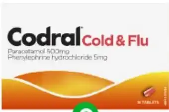 Woolworths Codral Cold & Flu Tablets offer