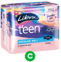 Woolworths Libra Girl Ultra Thin Pads offer