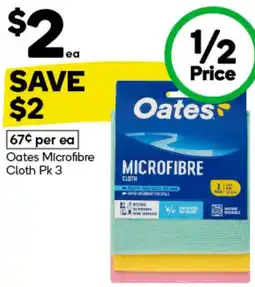 Woolworths Oates Microfibre Cloth offer