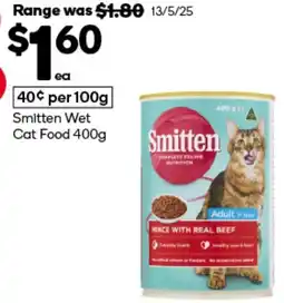 Woolworths Smitten Wet Cat Food offer
