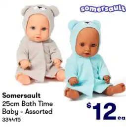 Woolworths Somersault 25cm Bath Time Baby offer