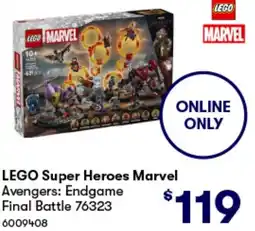 Woolworths LEGO Super Heroes Marvel Avengers: Endgame Final Battle offer