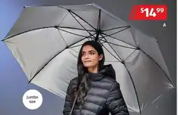 ALDI Jumbo Golf or No-Drip Umbrella offer