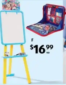 ALDI Licensed Easel or Activity Set offer
