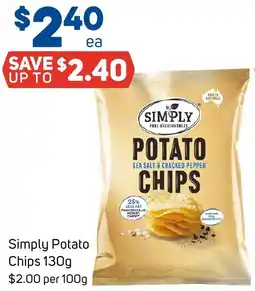 Foodland Simply Potato Chips offer