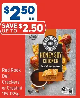 Foodland Red Rock Deli Crackers or Crostini offer