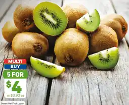 Foodland Green Kiwi Fruit Loose offer