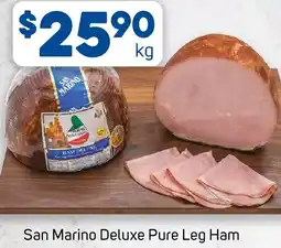 Foodland San Marino Deluxe Pure Leg Ham offer