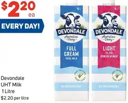 Foodland Devondale UHT Milk offer