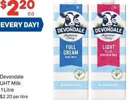 Foodland Devondale UHT Milk offer